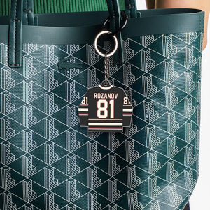 Heated Rivalry & Hollanov Inspired Acrylic Keychains / Bag Charms, Team Rozano Keychain