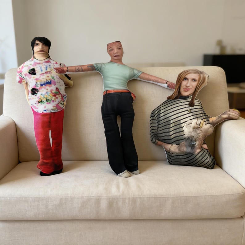 Funny Personalized Ugly Pillow,Custom Photo Pillow,Personalized Hilarious Gift,Prank Gift for Friend,Valentine's Day,Anniversary,Birthday