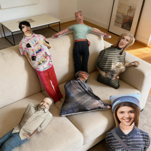 Funny Personalized Ugly Pillow,Custom Photo Pillow,Personalized Hilarious Gift,Prank Gift for Friend,Valentine's Day,Anniversary,Birthday