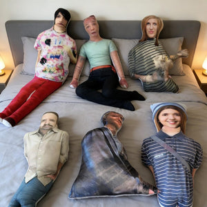 Funny Personalized Ugly Pillow,Custom Photo Pillow,Personalized Hilarious Gift,Prank Gift for Friend,Valentine's Day,Anniversary,Birthday