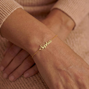 Custom Name Bracelet, Custom Name Bracelet, Personalized Name Bracelet, Adjustable Bracelet, Birthday Gift for Her, Gift for Mom