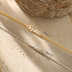 Custom Name Bracelet, Custom Name Bracelet, Personalized Name Bracelet, Adjustable Bracelet, Birthday Gift for Her, Gift for Mom