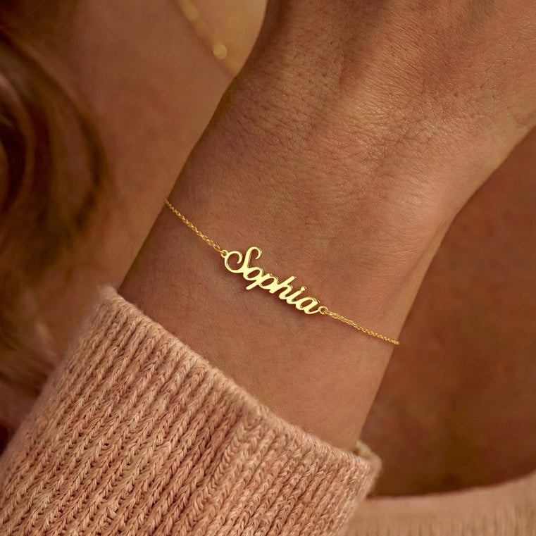 Custom Name Bracelet, Custom Name Bracelet, Personalized Name Bracelet, Adjustable Bracelet, Birthday Gift for Her, Gift for Mom