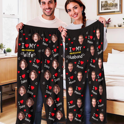Custom Photo Pajama Pants: Personalized couple faces, Valentine's Day Gifts il_794xN.7541456372_hfao.jpg