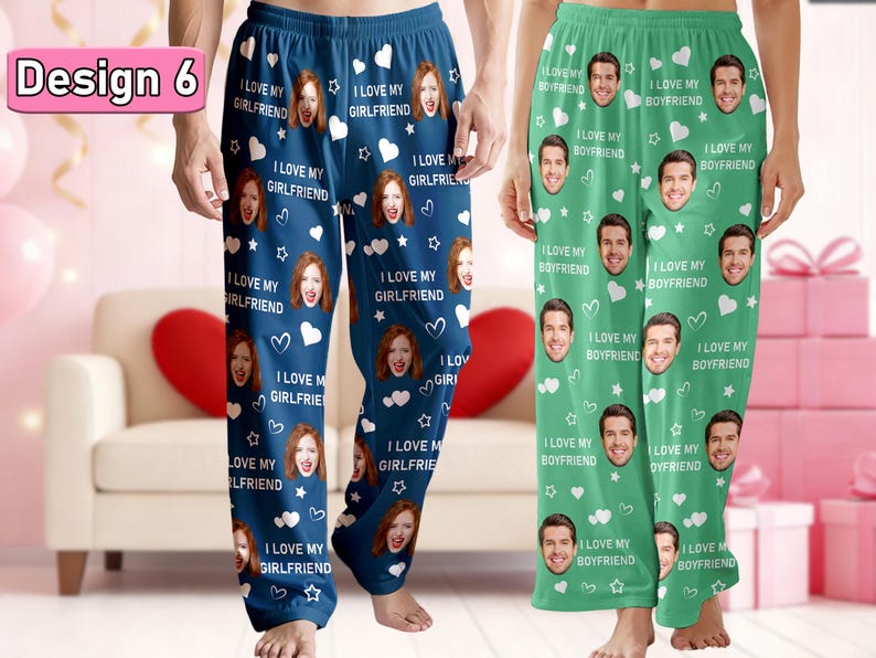 Custom Photo Pajama Pants: Personalized couple faces, Valentine's Day Gifts il_794xN.7541456386_sp41.jpg