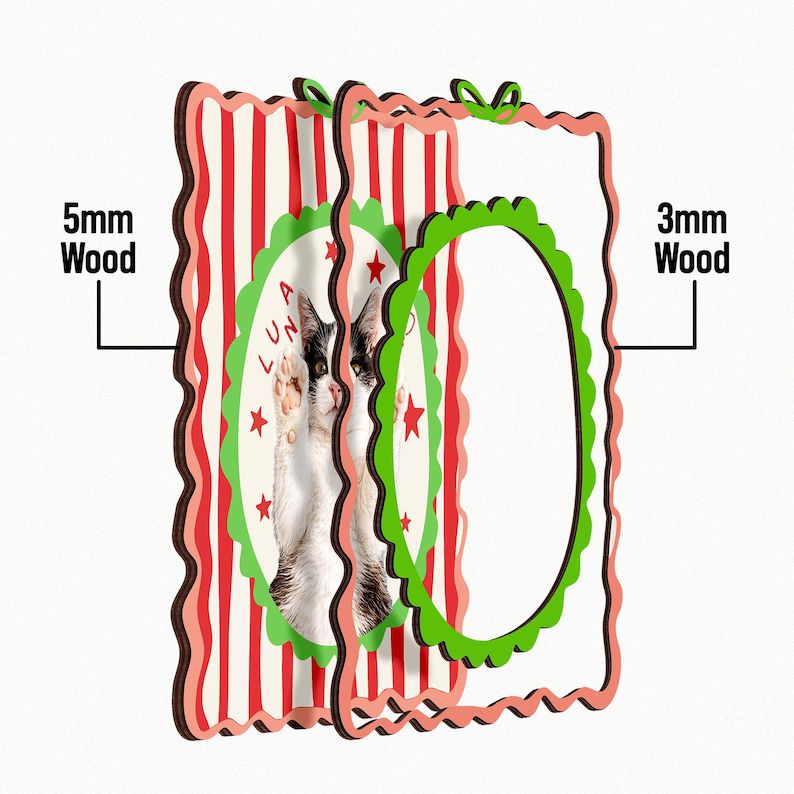 Personalized Dog Photo Desk Plaque, Custom Pet Portrait Wooden Sign with Name, Cute Pet Keepsake Gift for Dog Lovers, Gift For Pet Loss