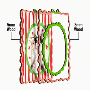 Personalized Dog Photo Desk Plaque, Custom Pet Portrait Wooden Sign with Name, Cute Pet Keepsake Gift for Dog Lovers, Gift For Pet Loss