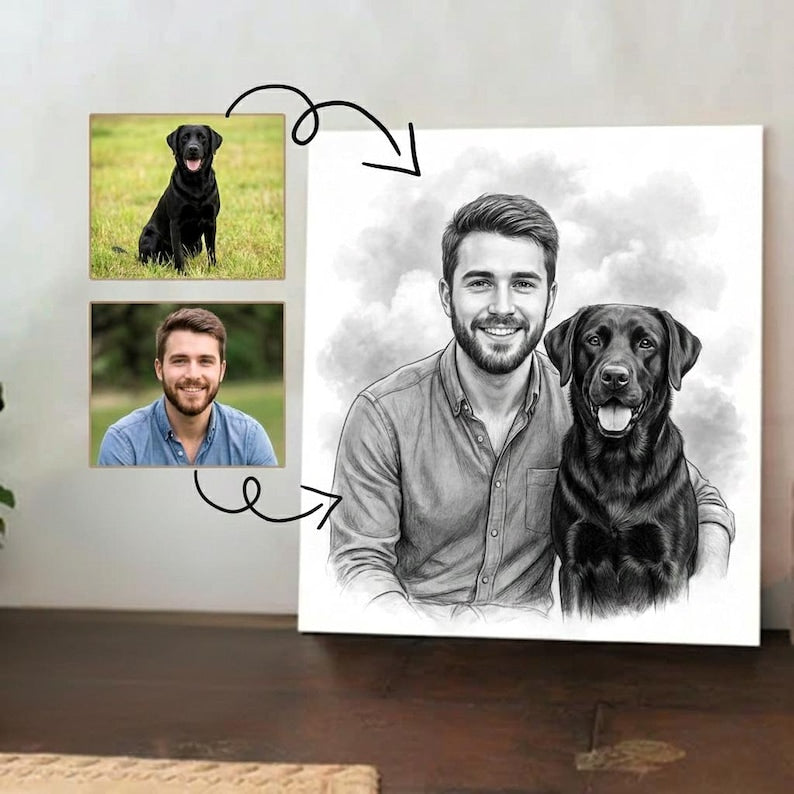 Add Deceased Loved One to Photo | Merge Multiple Pictures | Custom Family Memorial Portrait | Combine Photos | Sympathy Gift