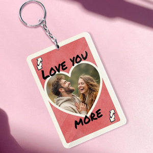 Personalized Photo Keychain, Valentine's Day Gift For Her , Couple Gift, Valentine's Day Gift For Him Boyfriend Gift, Girlfriend Gift