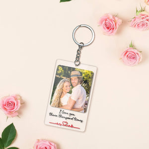 Personalized Keychain Custom Photo Gift Backpack Charm Ornament Valentine's Day gift