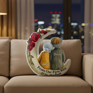 Personalized Pillow Valentines Day Gift for Couple, Pillow Engagement Gift For Couples, Wedding Gifts, Newlywed Gift, Engagement Gift