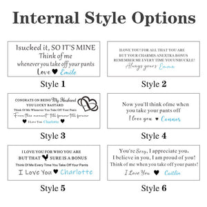 Customizable Belt for Him Fun Gift Idea, Leather Belt for Anniversary, Unique Boyfriend Gift, Valentine's Day Gift for Husband, Engrave Text