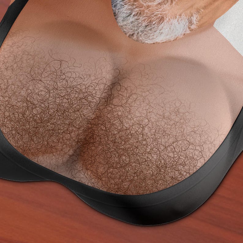 Custom Funny Face 3D Mouse Pad, Personalized Men Photo 3D Mouse Pad, Gift For Girlfriend Wife, Humor Gift for Boss Coworker