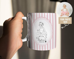 Personalized Mom Mug,Custom Mama Coffee Cup Gift For New Mom Or Mom To Be, Baby Shower Or Mothers Day Gift,mom birthday gift,New Parent Gift