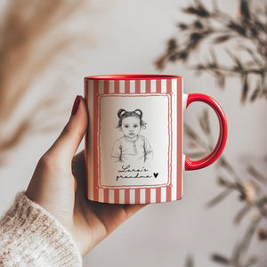 Personalized Mom Mug,Custom Mama Coffee Cup Gift For New Mom Or Mom To Be, Baby Shower Or Mothers Day Gift,mom birthday gift,New Parent Gift