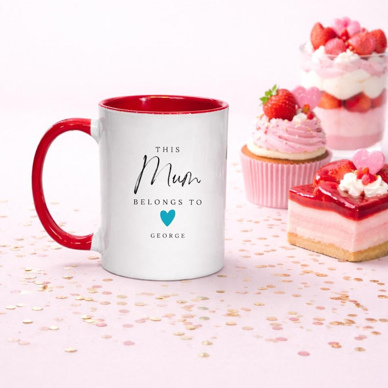 Personalised Mothers Day Gift, Custom Mug Gift For Mum, Birthday Gift, Gift For Her, Personalised Mom Gifts, Dog Mum