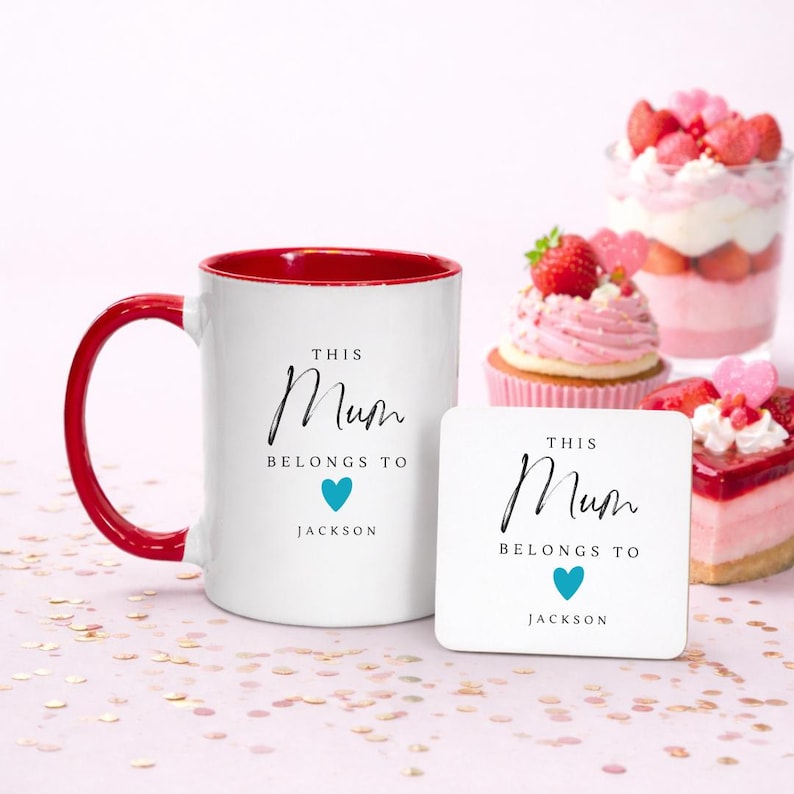 Personalised Mothers Day Gift, Custom Mug Gift For Mum, Birthday Gift, Gift For Her, Personalised Mom Gifts, Dog Mum