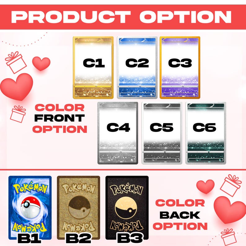 Personalized PKM Valentine s Day Card, Custom Anime Photo Card, Valentine Gift, Game Couple Card Acrylic Blocks, Gift for Game Couples