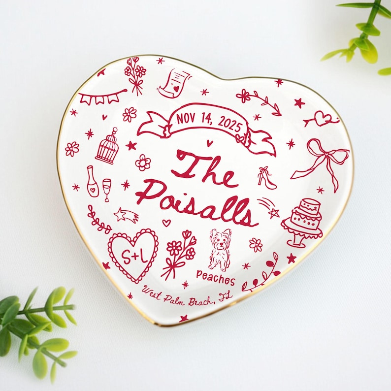 Custom Wedding Gift,Personalized Wedding Gift with Names,Date&Location Ornament for Bride and Groom,Coupke Gift,Engagement Gift,Newedly Gift