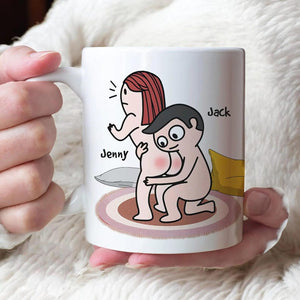 Funny Butt Mug for Couples, I Love Every Part of You Especially Your Butt Mug, Personalized Gift for Boyfriend Girlfriend