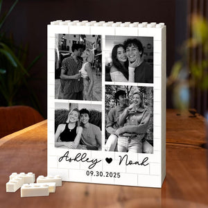 Personalized Photo Building Block Puzzle: Photo Building Blocks for Couples, Personalized Photo Block Puzzles, Anniversary Gift, Valentnes Gift for Him Her Boyfriend G-friend