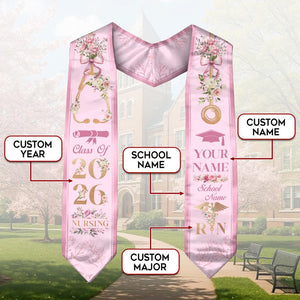 Customized Nursing Stole, Nursing Graduation Stole, RN Stole Nursing Stole Graduation 2026, Nursing Graduation, Nursing Stole Graduate 2026