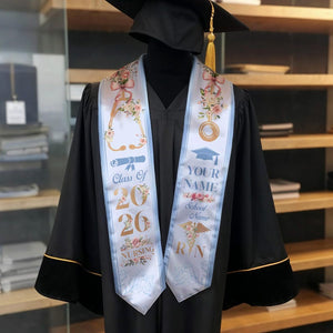 Customized Nursing Stole, Nursing Graduation Stole, RN Stole Nursing Stole Graduation 2026, Nursing Graduation, Nursing Stole Graduate 2026
