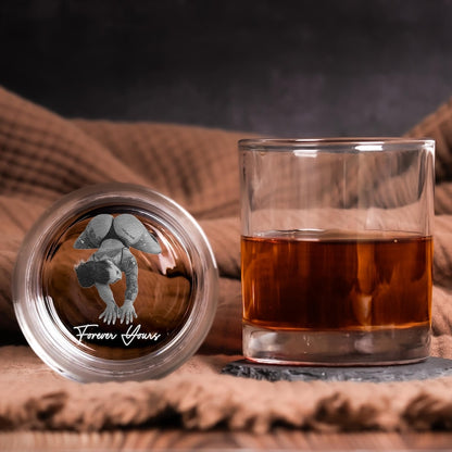 Laser Engraved Glass With Spicy Photo For Him Husband Boyfriend, Personalized Whiskey Glass With Photo, Custom Valentine Anniversary Gift