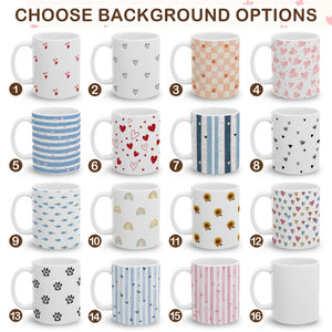 Custom Photo Mug with Faces for Family Friend Couple Pet Lovers, Personalized Cup with Photo, Custom Mug Photo, Custom Coffee Cup