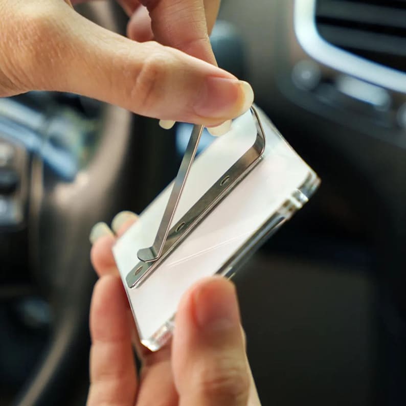 Personalized Couple Photo Car Visor Clip, Valentines Gift For Him, Drive Safe I Love You, Anniversary Gifts For Boyfriend, Drive Safe Gift