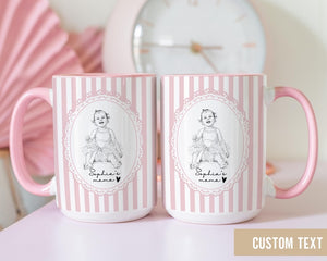 Personalized Mom Mug,Custom Mama Coffee Cup Gift For New Mom Or Mom To Be, Baby Shower Or Mothers Day Gift,mom birthday gift,New Parent Gift