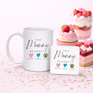 Personalised Mothers Day Gift, Custom Mug Gift For Mum, Birthday Gift, Gift For Her, Personalised Mom Gifts, Dog Mum