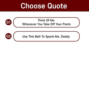 Custom Leather Belt For Him, Funny Gift For Men, Gift For Husband Boyfriend, Valentine's Day Gift, Anniversary Gift, Custom Engraved Belt