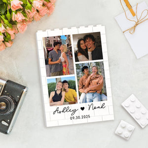 Personalized Photo Building Block Puzzle: Valentine's Day Gift
