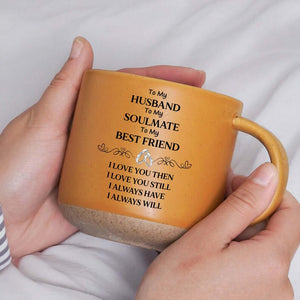 I Love You Then I Love You Still- Personalized Holding Hands Mug,Custom Names & Date, Valentine's Day Gift, Gift For Boyfriend, Girlfriend