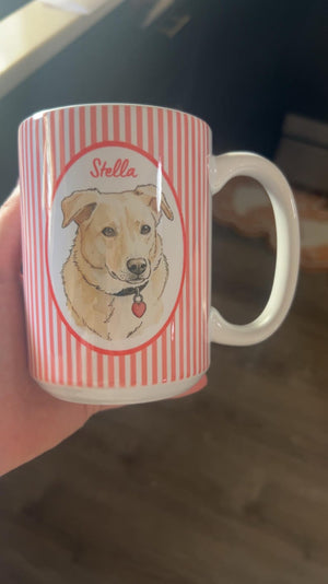 Custom Pet Mug, Personalized Dog or Cat Mug, Mug Gift for Pet Lovers, Custom Coffee Mug, Dog Mom Gifts, Cat Mom Gift