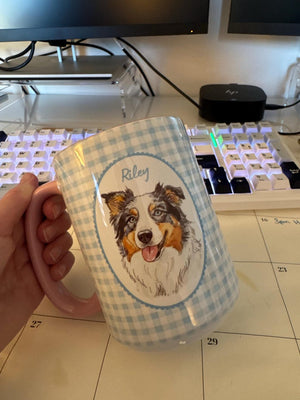 Custom Pet Mug, Personalized Dog or Cat Mug, Mug Gift for Pet Lovers, Custom Coffee Mug, Dog Mom Gifts, Cat Mom Gift