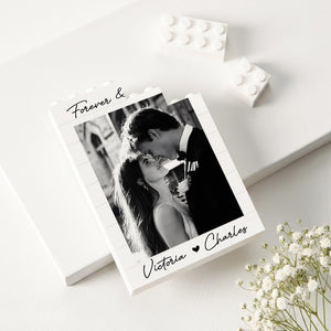 Custom Photo Building Blocks for Couples, Valentines Gift for Boyfriend, Husband, Couple Gifts, Anniversary Gift for Him, Puzzle Gift
