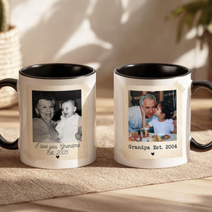 Personalized Vintage Mom And Kids Photo Ceramic Coffee Mug: Gift For Mom From Daughter, Mothers Day Gift