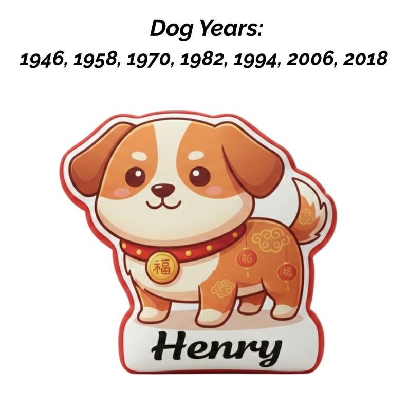 Personalized Horse Pillow Chinese New Year Zodiac Plush Custom Name Lunar Festival Decor Kids Room Gift for Lunar Near Year