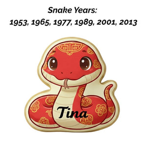 Personalized Horse Pillow Chinese New Year Zodiac Plush Custom Name Lunar Festival Decor Kids Room Gift for Lunar Near Year