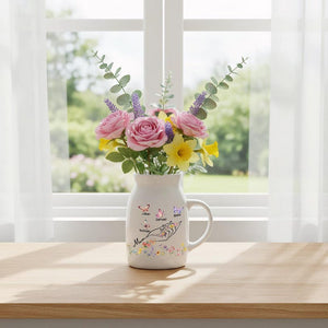 Personalized Mothers Day Gifts for Mum Flower Vase First Mothers Day Flower Vase Moms Gifts for Mama/Mum/Mummy, Mother's Day Gifts from Kids