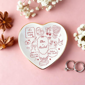 Custom Future Bride Jewelry Dish, Wedding Ring Dish, Wedding Keepsake Gifts for Bride, Wedding Gifts, Bride To Be,Future Mrs Giffts