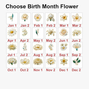 Personalized To My Bonus Daughter LED Candle, Custom Birth Flower Decor Gift For Daughter-In-Law From Mom Family, Birthday Keepsake Gift