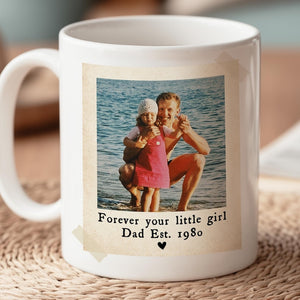 Personalized Vintage Mom And Kids Photo Ceramic Coffee Mug: Gift For Mom From Daughter, Mothers Day Gift