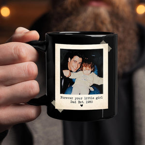 Personalized Vintage Mom And Kids Photo Ceramic Coffee Mug: Gift For Mom From Daughter, Mothers Day Gift