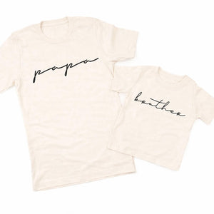 Matching Family Shirts Set, Mama Papa Sister Brother Mini, Family Vacation Outfit, Mother s Day Gift, Father s Day Family Shirts