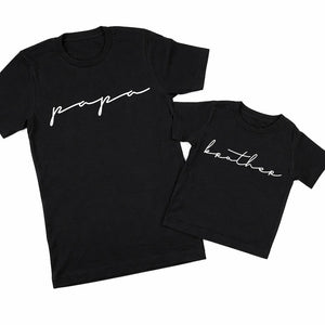 Matching Family Shirts Set, Mama Papa Sister Brother Mini, Family Vacation Outfit, Mother s Day Gift, Father s Day Family Shirts