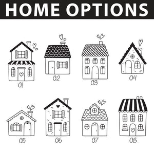 Personalised First Home Gift, Custom Flower Vase for New Home Occasion, Housewarming Gift For Couple, Moving In Gift for Friend, Owners Gift