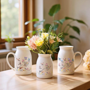 Personalized Mothers Day Gifts for Mum Flower Vase First Mothers Day Flower Vase Moms Gifts for Mama/Mum/Mummy, Mother's Day Gifts from Kids